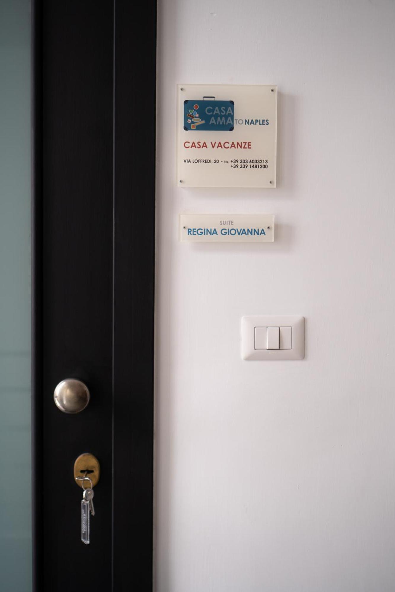 Casa Amato_2_Regina Giovanna Nápoly Kültér fotó